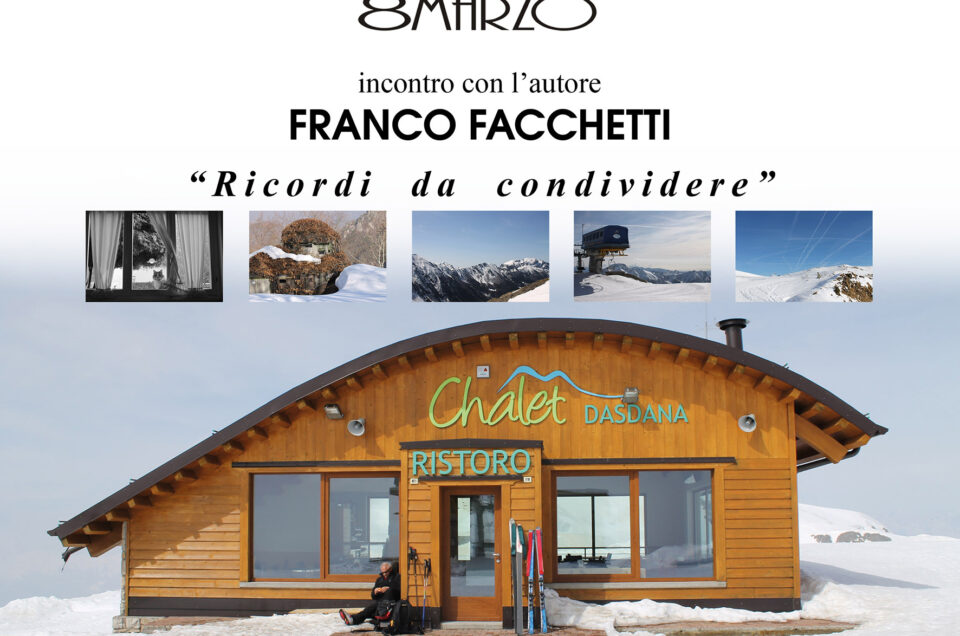 Incontro con l’autore Franco Facchetti 22 Settembre 2023