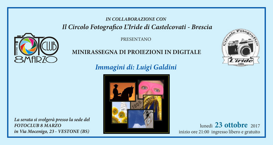 Proiezione Luigi Galdini 23 Ottobre 2017